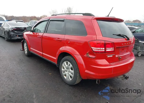 2017 Dodge Journey Se from USA, damaged, VIN 3C4PDCAB4HT581246